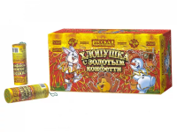 Хлопушка с золотым конфетти Хлопушки купить в Дмитрове | dmitrov.salutsklad.ru