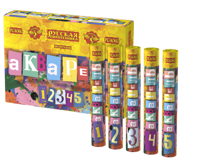 Акварель Фонтан пиротехнический купить в Дмитрове | dmitrov.salutsklad.ru