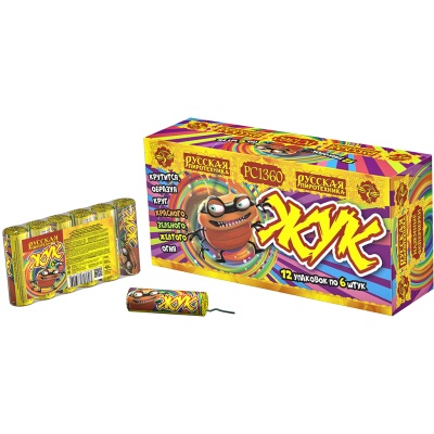 Жук Наземный фейерверк купить в Дмитрове | dmitrov.salutsklad.ru