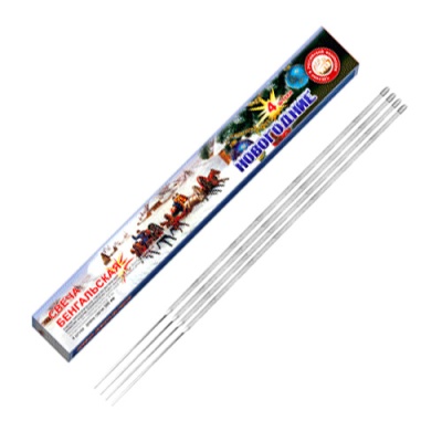 Новогодние 300-4 мм. Бенгальские огни купить в Дмитрове | dmitrov.salutsklad.ru