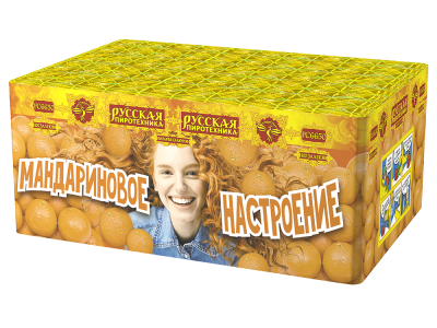 Мандариновое настроение Фейерверк купить в Дмитрове | dmitrov.salutsklad.ru