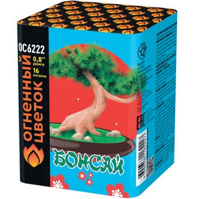 Бонсай Батарея салютов купить в Дмитрове | dmitrov.salutsklad.ru