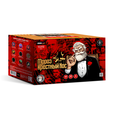 Мороз Крестный нос Батарея салютов купить в Дмитрове | dmitrov.salutsklad.ru