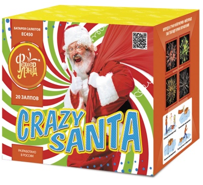 CRAZY SANTA Фейерверк купить в Дмитрове | dmitrov.salutsklad.ru