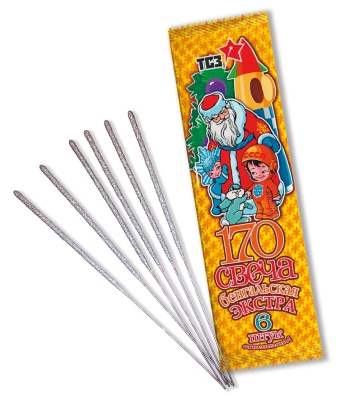 170 мм. Экстра Бенгальские огни купить в Дмитрове | dmitrov.salutsklad.ru