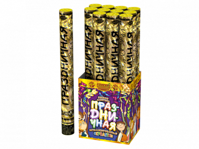 Праздничная 50 Пневматическая хлопушка купить в Дмитрове | dmitrov.salutsklad.ru
