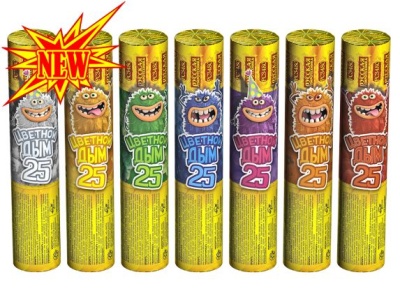 Цветной дым 25 Цветной дым купить в Дмитрове | dmitrov.salutsklad.ru