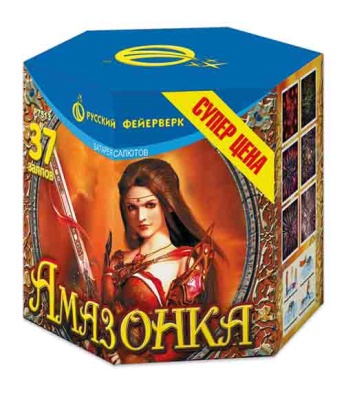Амазонка Батарея салютов купить в Дмитрове | dmitrov.salutsklad.ru